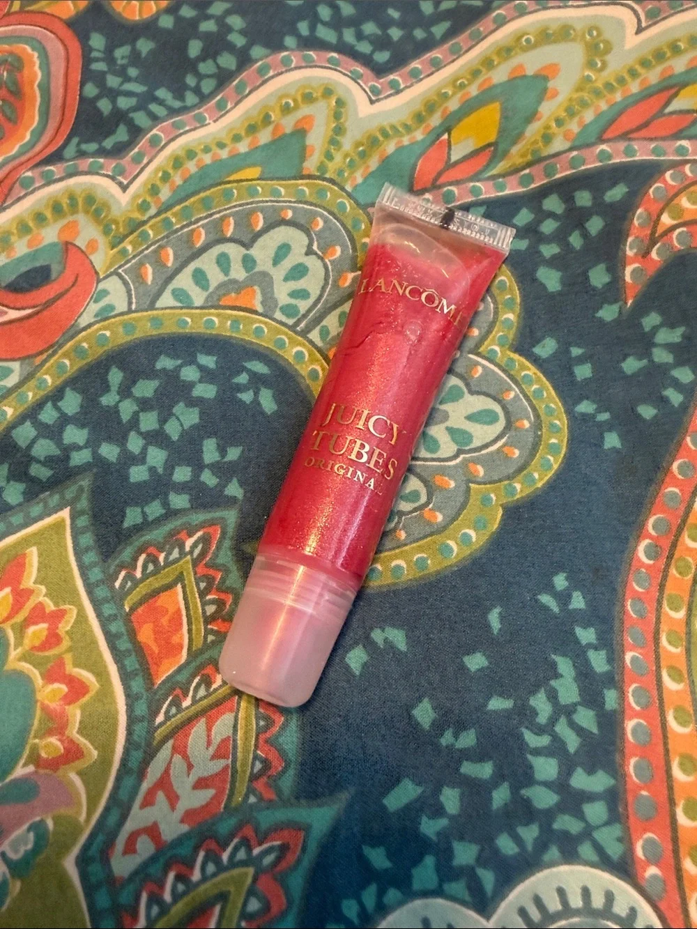Lancome Juicy Tubes Shimmery Raspberry Pink Gloss